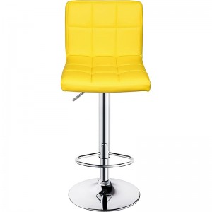 Discount Price Three Colors ABS Bar Stools of Chrome Base