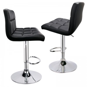 Stylish Modern Bar Furniture Swivel Bar Stools for Bar Counter and Kitchen