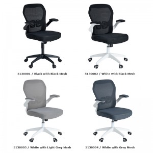 ERGODESIGN Ergonomic Mesh Office Chair with Adjustable Armrest for Home and Office Use