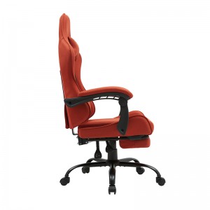 ERGODESIGN High Back Computer Chair Leather Desk Chair Racing Ergonomic Adjustable Swivel Gaming Chair with Headrest and Lumbar Support