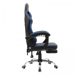 ERGODESIGN Gaming Chair with Lumbar Support Footrest Armrest Headrest Ergonomic Rolling Swivel Gaming Chair