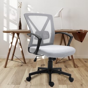 ERGODESIGN high back Mesh blcak office chair with Armrest