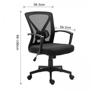 ERGODESIGN Ergonomic Breathable Home Office Mesh Chair