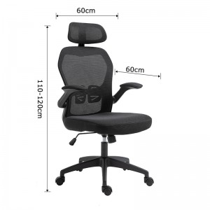 ERGODESIGN Ergonomic Mesh Chair Mid-Back